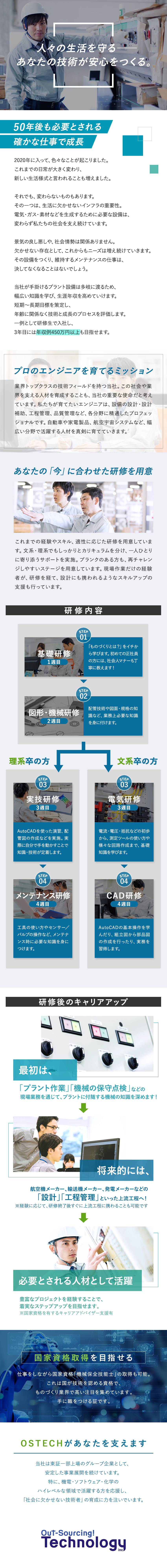 株式会社アウトソーシングテクノロジー R D事業本部 設備ロボット管理 未経験歓迎 入社後1ヵ月の研修からスタート 勤務地 大阪市北区 神戸市中央区 姫路市 ほかのpick Up 転職ならdoda デューダ