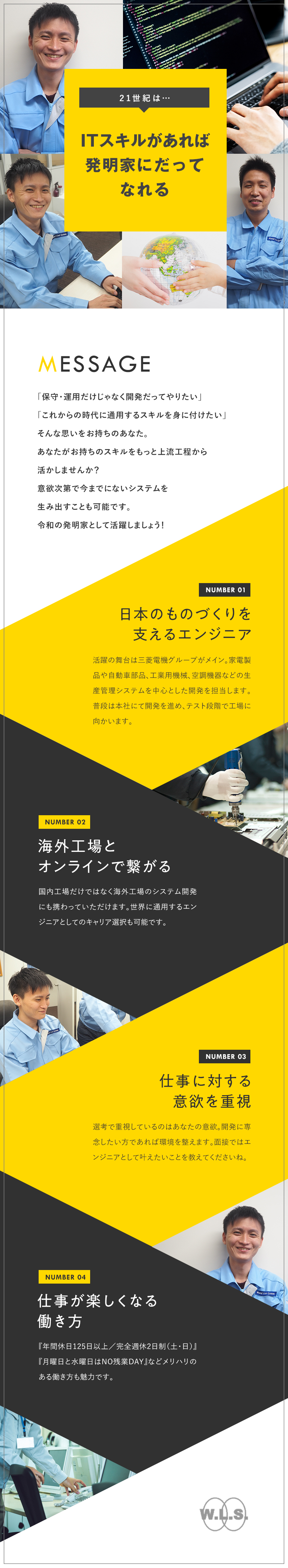 ワールドリンクシステム株式会社 生産管理システムの開発エンジニア 年間休日125日 勤務地 大阪市淀川区 名古屋市東区のpick Up 転職ならdoda デューダ