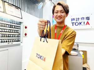 エスピービー株式会社 時計倉庫tokiaの店舗スタッフ ノルマなし 年休110日 勤務地 名古屋市中区 渋谷区 越谷市 ほかの求人情報 転職ならdoda デューダ