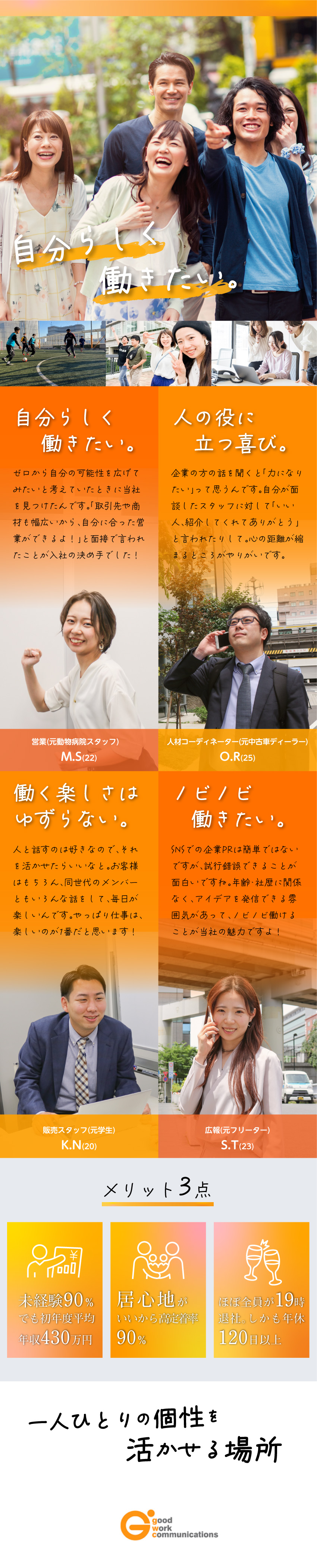 株式会社グッドワークコミュニケーションズ 総合職 営業 人材コーディネーター 販売 広報 人事 勤務地 千代田区のpick Up 転職ならdoda デューダ