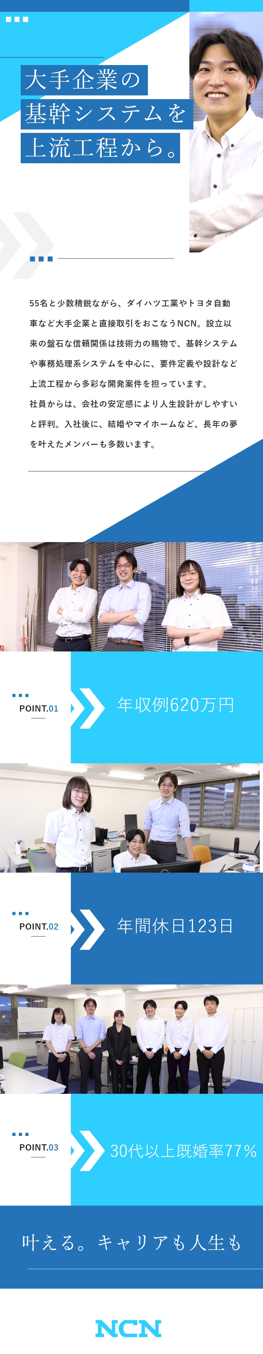 日本コンピューターネットワーク株式会社 Se ダイハツ工業などの基幹システムを担う 年収例620万円 勤務地 大阪市淀川区のpick Up 転職ならdoda デューダ