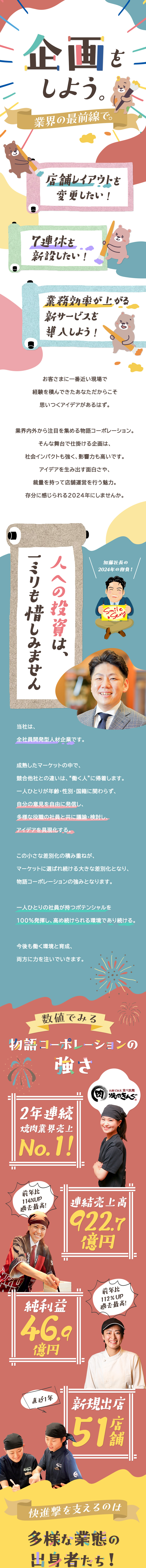 株式会社物語コーポレーション(焼肉きんぐ・丸源ラーメン・寿司