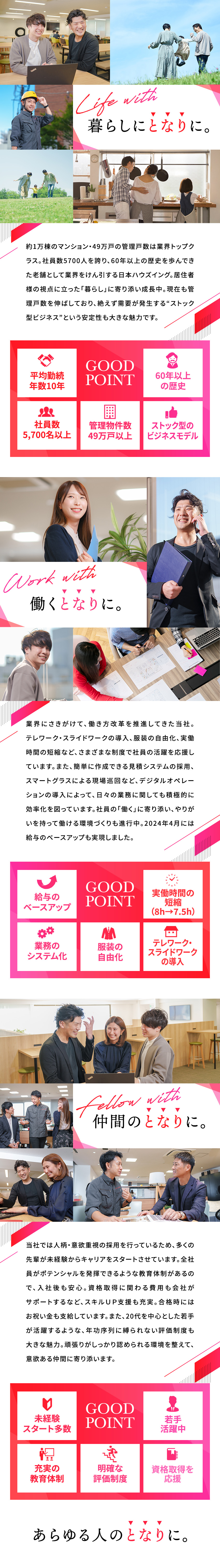 日本ハウズイング株式会社【スタンダード市場】 未経験から始めるマンション管理コンサルタント／28歳以下限定