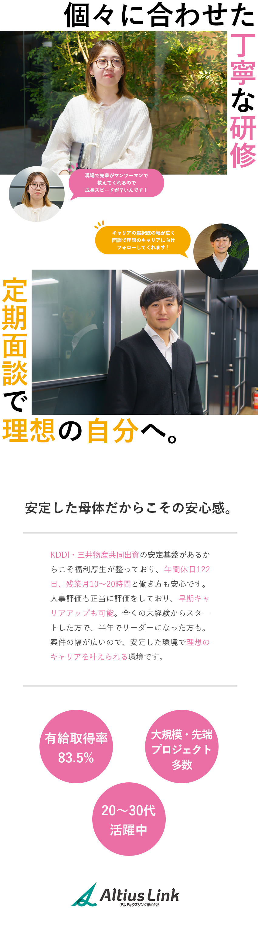 アルティウスリンク株式会社(KDDIグループ) 10月入社歓迎！未経験歓迎のITサポート・運用／在宅有