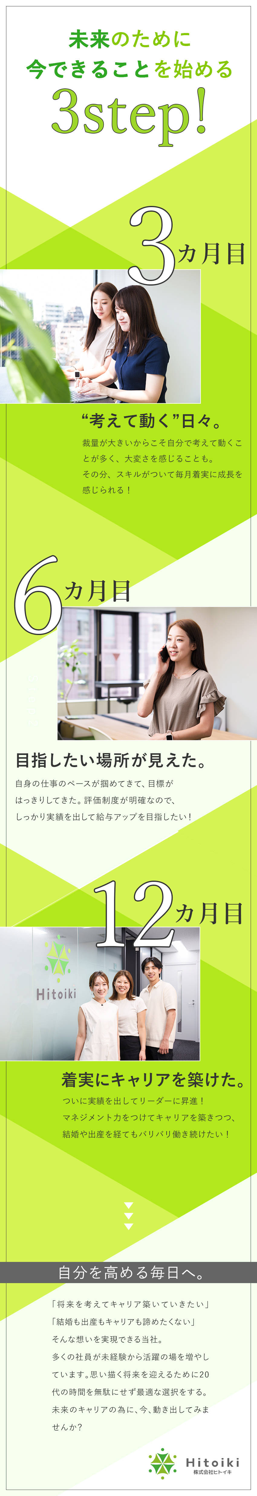 株式会社ヒトイキ 人材コーディネーター／未経験可／月41万円～／明確な評価制度