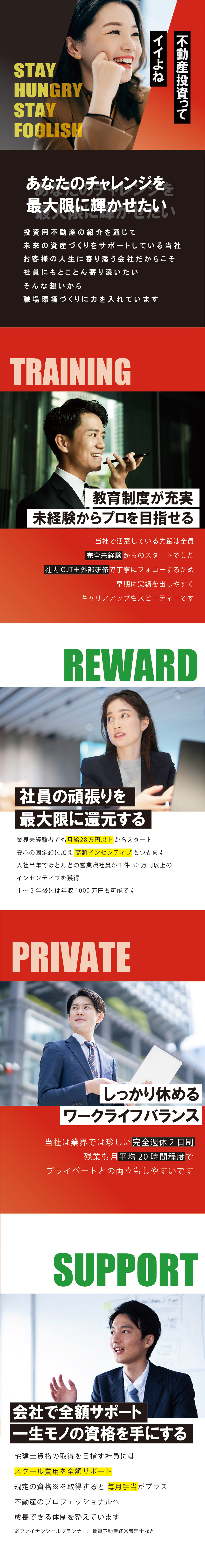 環境ステーション株式会社 土日祝休みの不動産営業／未経験歓迎／歩合だけで300万円可能