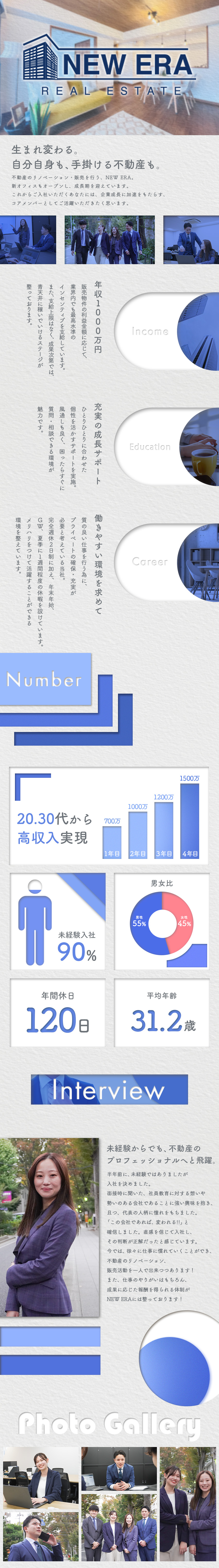 【未経験OK】高水準のインセンティブで収入ＵＰ！／【二刀流】営業×企画でスキルを磨く！／【環境】20～30代活躍中！フランクな職場♪／株式会社ＮＥＷ　ＥＲＡ