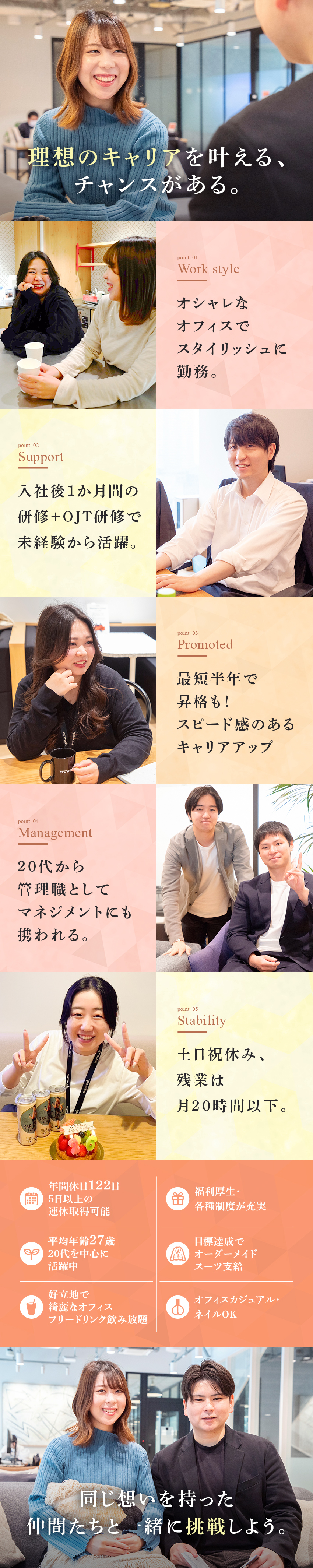 【昇給・昇格】1年目から月収35万以上が目指せる！／【採用支援】400の媒体とトレンドな採用で課題解決／【各種制度】独立支援・社宅補助・退職金…など充実◎／株式会社マルニコーポレーション