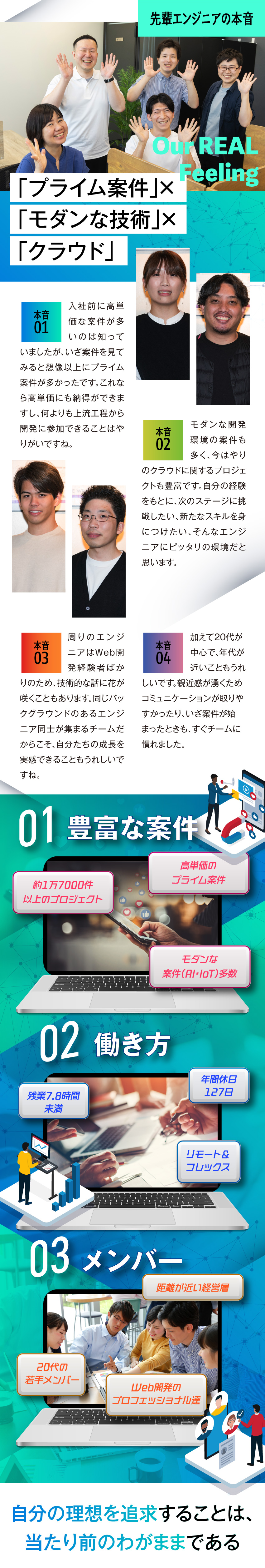 【労働環境◎】リモート＆フレックス＆残業7.8h／【最先端】モダンな開発環境でプライム案件に挑戦／【案件選択】Web開発案件約1万7000件以上／プライムコード株式会社