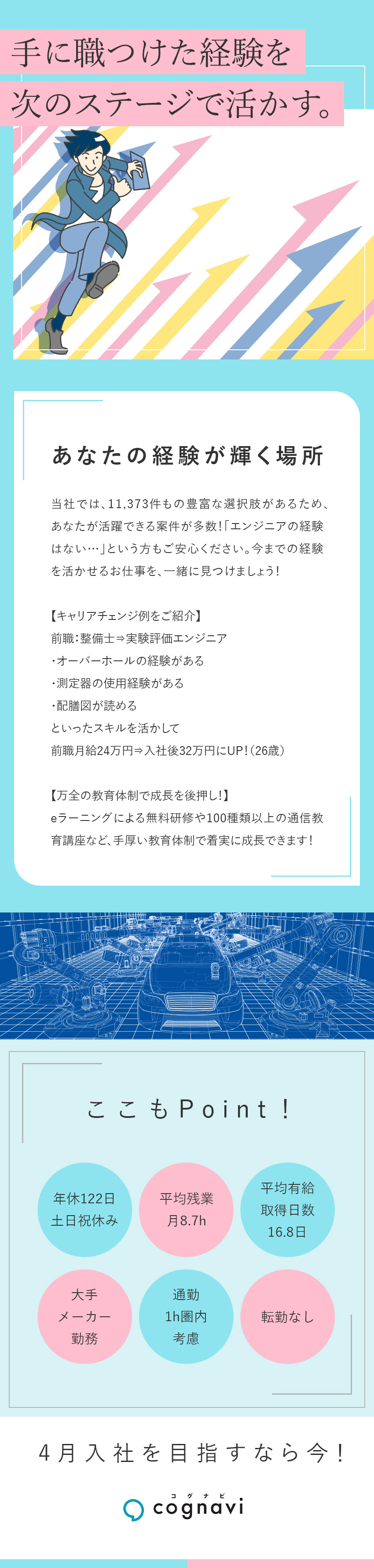 選択肢が多い環境・プロジェクト数11,373件／製造・整備士・施工管理の経験が活かせる案件が多数／入社後も転勤なし・通勤圏内の大手メーカーのみご紹介／株式会社フォーラムエンジニアリング／コグナビ【プライム市場】