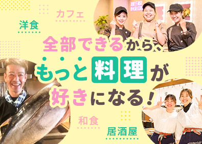 株式会社ＳＯＲＡ　ＧＲＯＵＰ（和食 宙／うまい魚が食べたくて／CAFEオムレットほか）