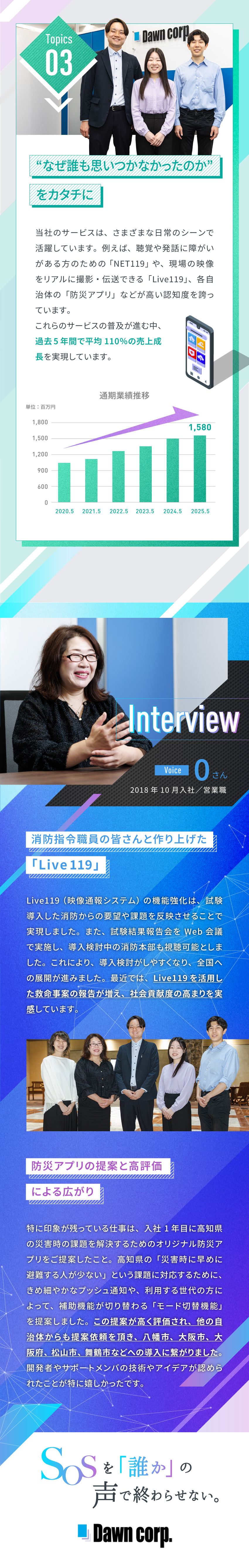 【高い社会貢献度】安心安全に関わる地理情報システム／【自社開発】BtoBtoCの世間注目のサービス／年間休日125日／土日祝休／手当含め月給35万円～／株式会社ドーン【スタンダード市場】