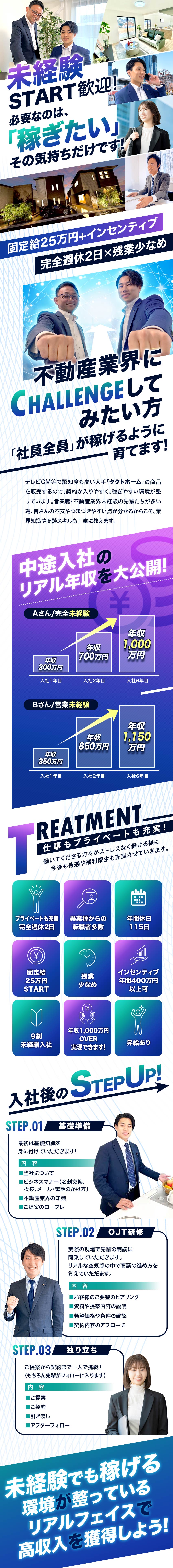 【インセンティブだけで年400万円超も】稼げる営業／【未経験歓迎】スキルは後から身に付けていけばOK！／【完全週休2日】残業ほぼなし◎プライベートも充実！／株式会社リアルフェイス