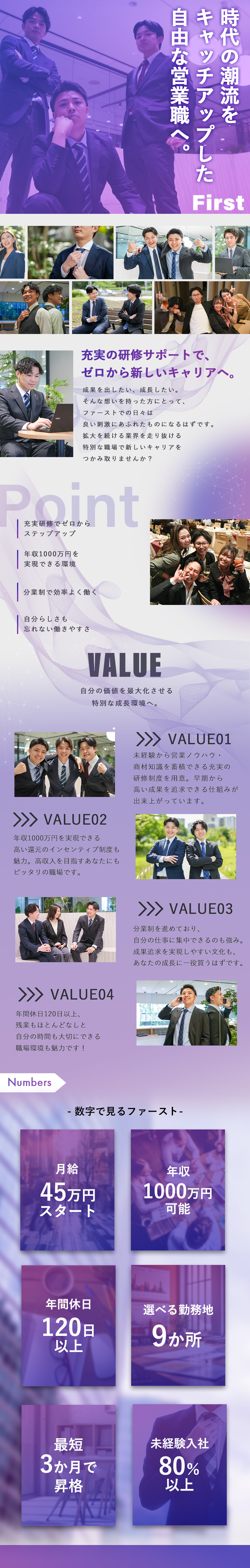 未経験活躍┃ゼロからスキル習得できる充実研修◎／高収入実現┃年収1000万円も目指せる職場環境！／知識も習得┃貴金属・ブランド品に関する知識も獲得★／株式会社ファースト