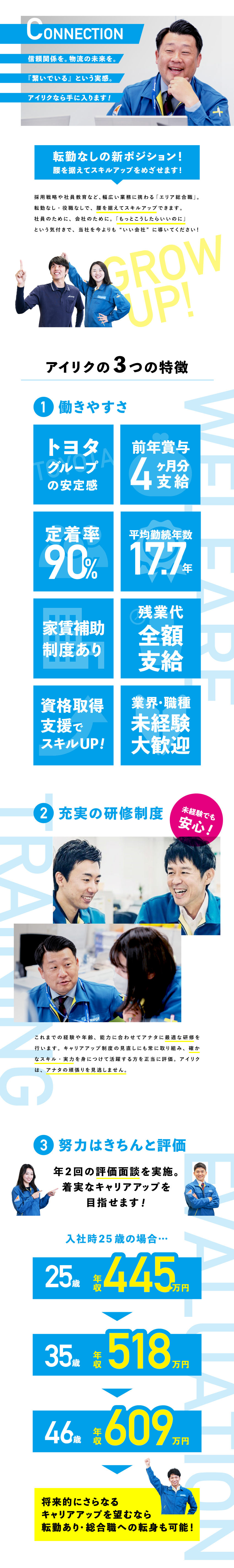 創立82周年☆トヨタグループの一員で安定成長！／転勤・役職なし☆腰を据えてスキルアップを実現！／期間限定！今なら入社祝い金《20万円》あり！／愛知陸運株式会社