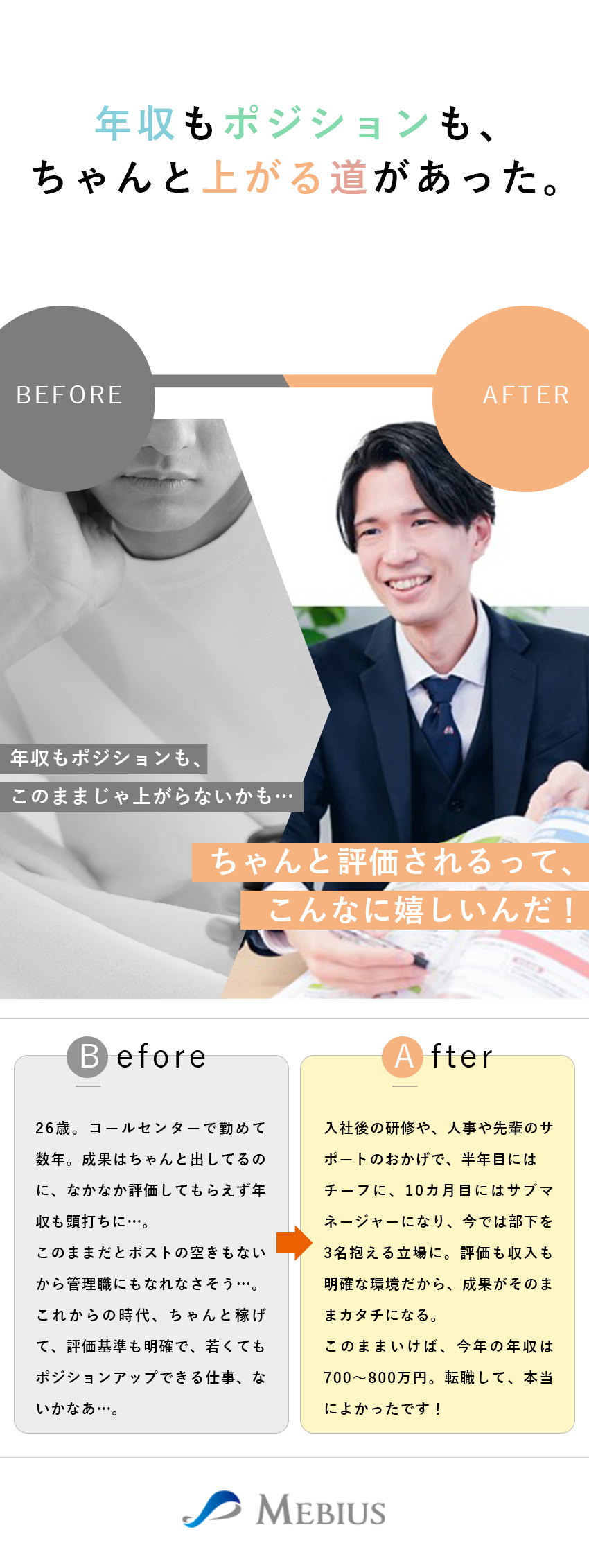 【未経験OK】基礎から学べる研修／飛び込み営業なし／【キャリア】明瞭な評価制度／中途入社半年で昇格例も／【働きやすさ】完全分業制／年休120日／土日休み／株式会社メビウス(東海東京フィナンシャルグループ)