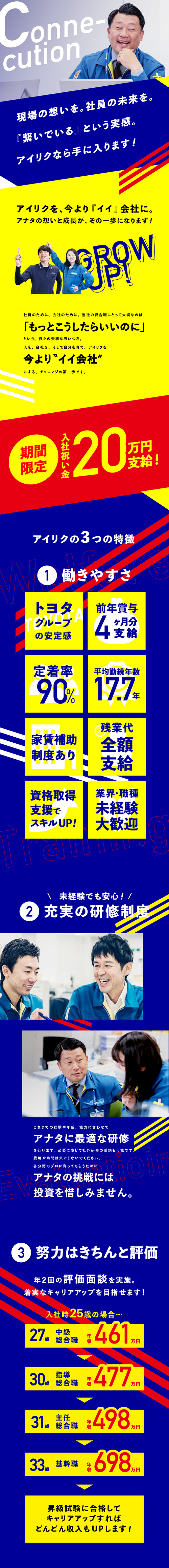 トヨタグループの物流管理を支える事務系総合職！／定着率90％☆充実の研修で経験を問わず活躍できる！／期間限定！今なら入社祝い金《20万円》あり！／愛知陸運株式会社
