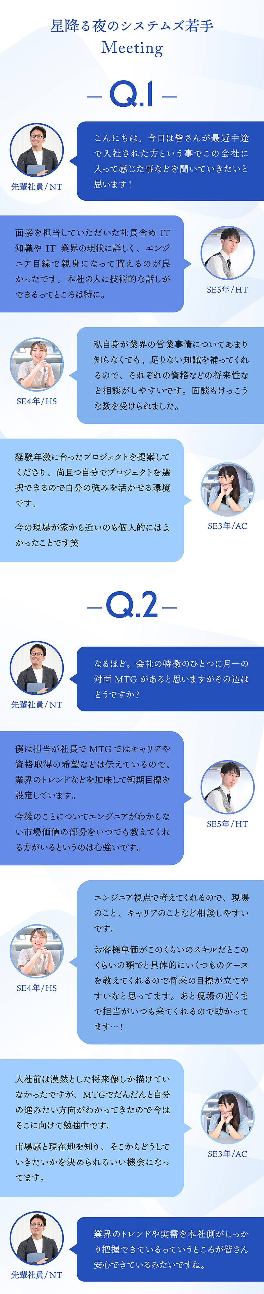 【案件選択制】皆さんと共に案件を選びキャリアを重視／【サポート体制】業界トップセールスの営業がフォロー／【計算式あり】お客様単価からの還元率89％以上！／星降る夜のシステムズ株式会社