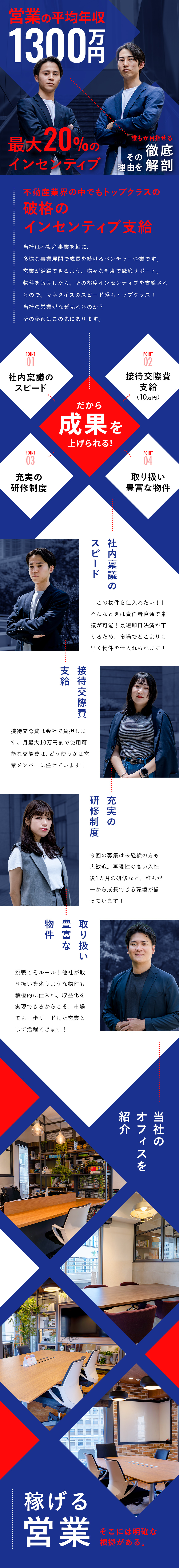 【未経験歓迎】”売れる”営業になるための研修充実／【年収UP100％】営業の平均年収1300万円／【休暇充実】年間休日120日以上＆完全週休2日制／株式会社Ｍ．ｍ
