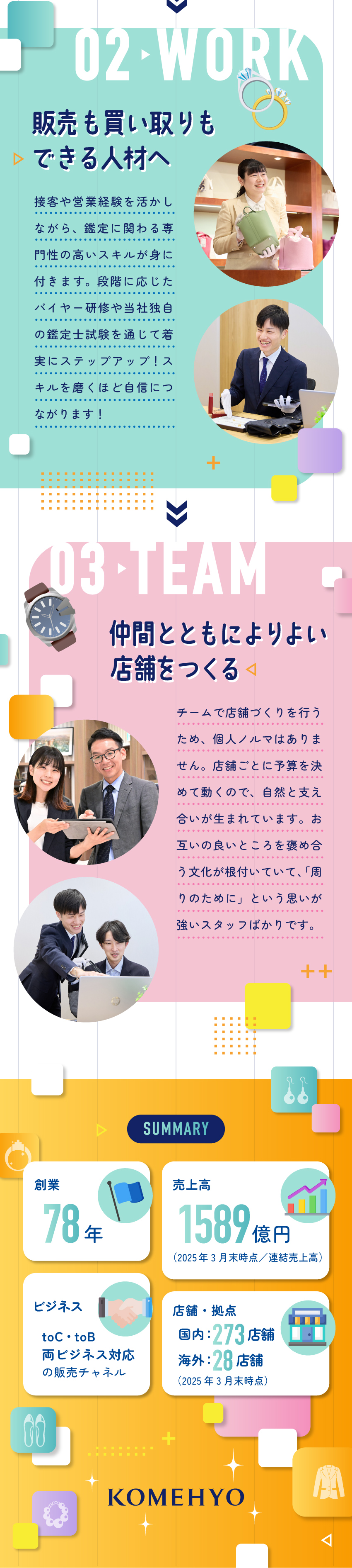 【成長業界×安定性】ブランドリユースNo.1企業／【スキルアップ】接客＋専門性の高いスキルが身に付く／【安心待遇】転勤なしの地域限定／賞与年3回／残業少／株式会社コメ兵(株式会社コメ兵ホールディングス　グループ会社)