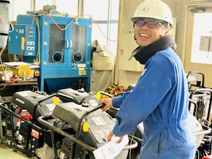 株式会社サンペイ 未経験から挑戦！建設機械の整備士／年120休／住宅手当有り