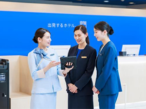 株式会社東横イン（東横INN水戸駅南口） フロントスタッフ／出勤は4日に1回／年休169日／未経験OK