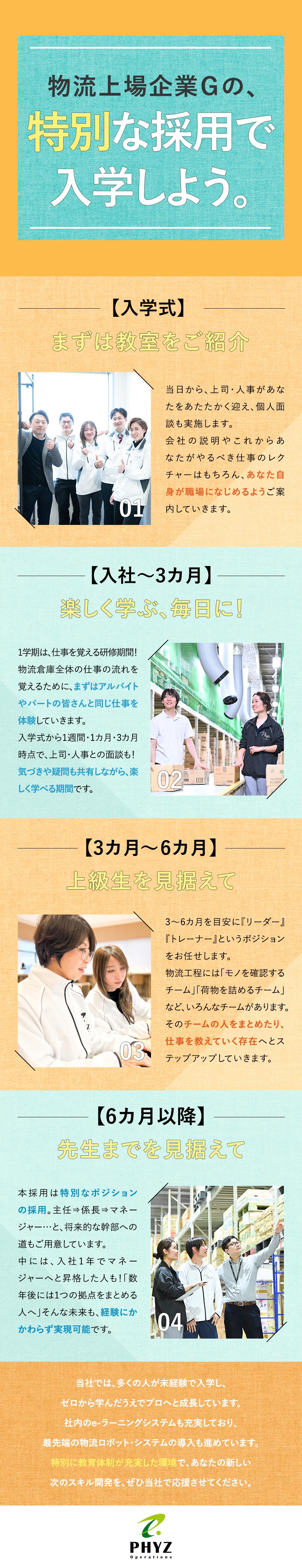 【安定◎】東証上場G企業／幹部候補の『特別な採用』／【報酬◎】未経験から月給28.1万円以上でスタート／【成長◎】基礎から段階的に学べる教育カリキュラム／ファイズオペレーションズ株式会社
