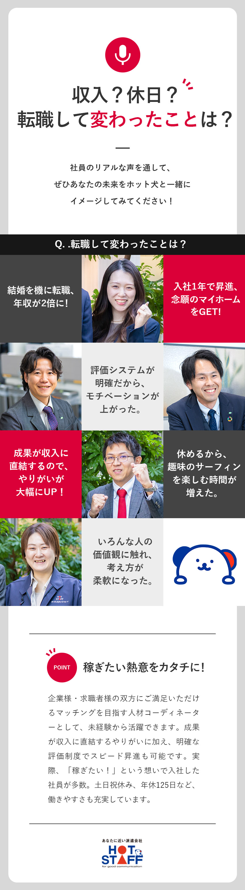未経験歓迎◆実力次第でスピード昇進・昇給も可能／稼げる仕組みがある◆年収が2倍になった先輩も！／好待遇◆月給31.5万円～／土日祝休／年休125日／株式会社ホットスタッフ仙台東(ホットスタッフグループ)
