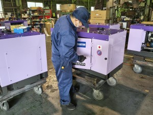 東洋電機工業株式会社 未経験から手に職／海外向け発電機の組み立てスタッフ／残業なし