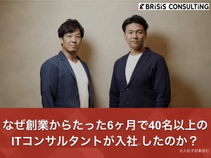 株式会社ブライシスコンサルティング ITコンサルタント／現年収確約・SO有／大手ファーム超の待遇