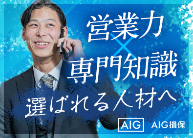AIG損害保険株式会社 リスクコンサル法人営業／研修充実／年休125日／全国転勤なし