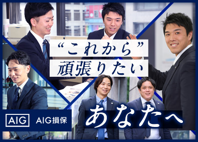 AIG損害保険株式会社 リスクコンサル法人営業／未経験歓迎／研修充実／土日祝休み
