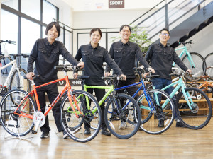 株式会社マルナカ 自転車の販売スタッフ／笑顔に出会える職場／県外転勤ナシ
