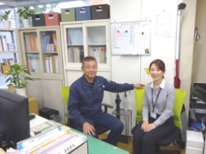 株式会社アシスト 設備会社の事務管理職／月給27～40万円／入社祝金10万円