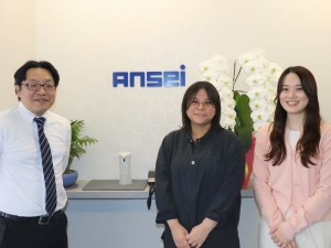 株式会社アンセイ 営業事務（受付スタッフ）／離職率0％／残業なし／月給26万円