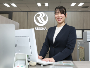 株式会社りそな銀行 りそな銀行の受付・事務／首都圏募集／未経験歓迎／完全週休2日