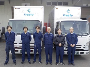 株式会社クリエイト (エスライングループ) 家電・家具の配送スタッフ／全員面接／未経験歓迎／日勤のみ