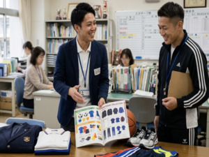 マインド株式会社 学生服・スポーツ用品のルート営業／未経験歓迎／既存対応メイン