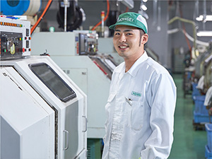 豊盛工業株式会社 自動車部品の製造スタッフ／未経験OK／土日休み／日勤のみ