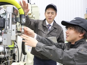 日邦興産株式会社 技術営業／土日祝休み／残業少なめ／転勤なし／定着率100％