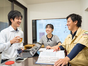 株式会社カーネギー産業 建設資材の提案営業／年休121日／家族手当有／業界経験不問