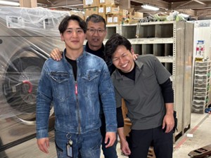 株式会社アサショウ クリーニング関連機器のメンテナンス／残業少なめ／年休125日