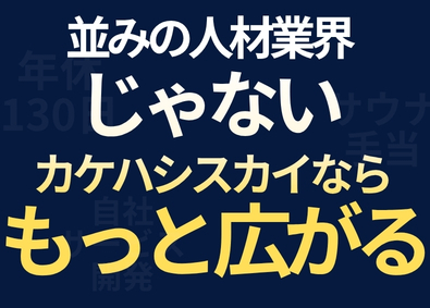 株式会社カケハシスカイ 未経験OK・営業・年休130日・サウナ手当ってなに？