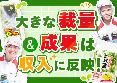 株式会社村上農園 発芽野菜の生産管理・品質改善／未経験歓迎／年休実質125日