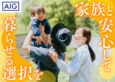 AIG損害保険株式会社 リスクコンサル法人営業／土日祝休み／長期連休も可／業績給あり