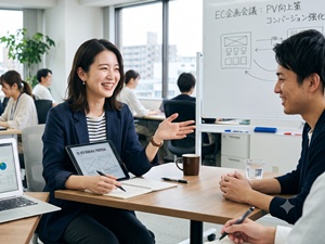 株式会社ＦＩＲＳＴ　ＭＯＶＥ 「面接確約」ECサイトの企画提案／未経験歓迎／オープニング