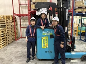 澁澤陸運株式会社(澁澤倉庫株式会社のグループ会社) フォークリフトオペレーター／転勤なし／昼食支給／土日祝休