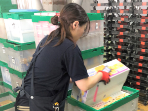 株式会社共同物流サービス 仕分け作業スタッフ／正社員／賞与年3回／日勤のみ／未経験可