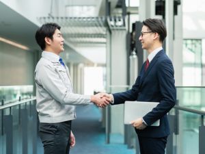 雄喜産業株式会社 年休126日以上・土日祝休み・残業月10h／法人向け技術営業