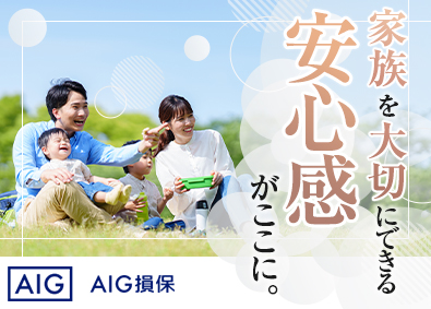AIG損害保険株式会社 リスクコンサル法人営業／土日祝休み／長期連休も可／業績給あり